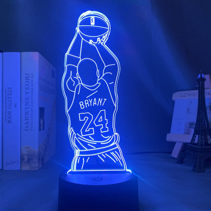 3D Illusion Sports Ball LED Night Light with Color Changing