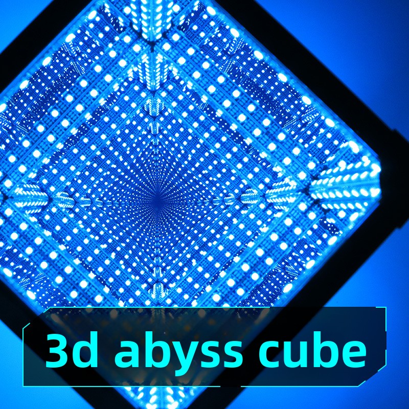 3D Infinity Cube LED Atmosphere Lamp