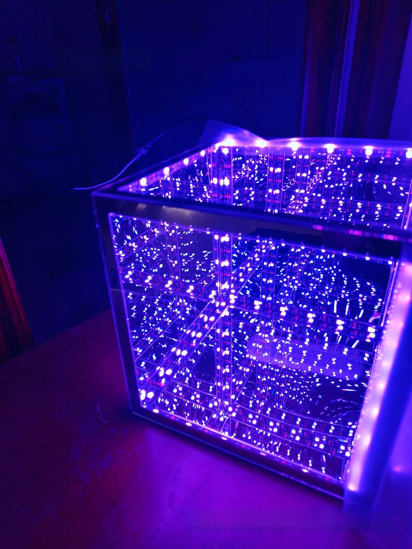 3D Infinity Cube LED Atmosphere Lamp