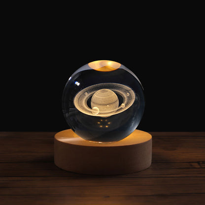 3D Laser Crystal Night Light