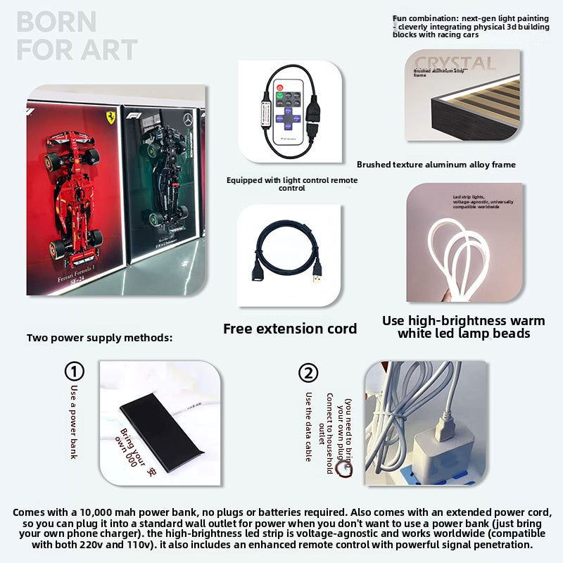 3D LED Illuminated Photo Frame