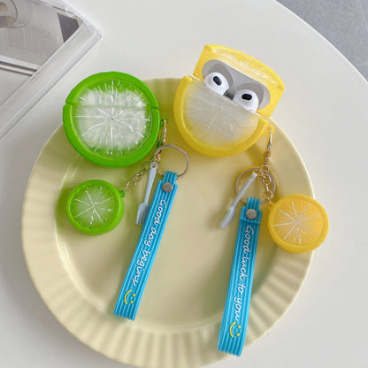 3D Lemon Silicone AirPods Case Cover