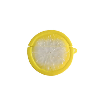 3D Lemon Silicone AirPods Case Cover
