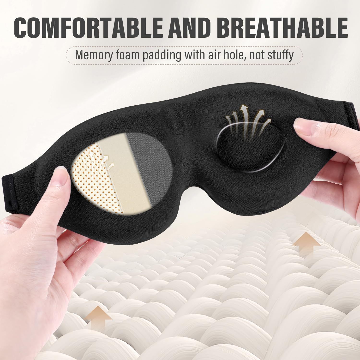 3D Light Blocking Sleep Mask