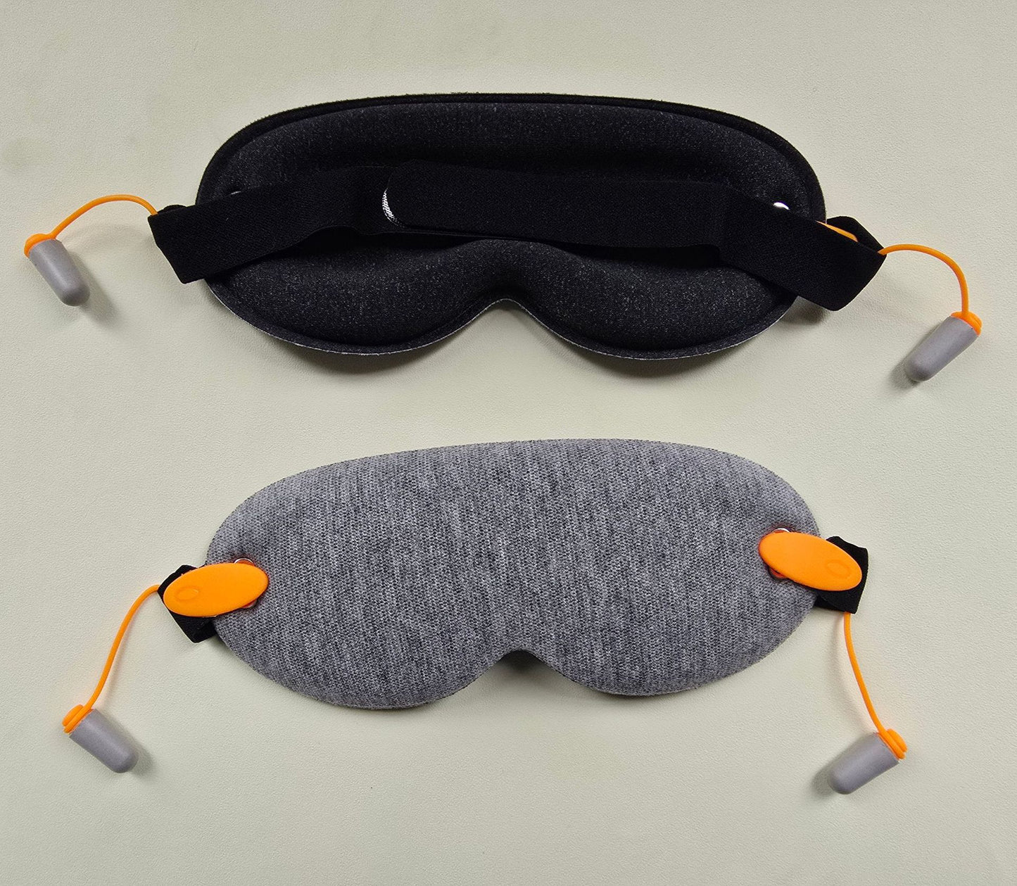 3D Memory Foam Sleep Eye Mask with Built-in Earplugs