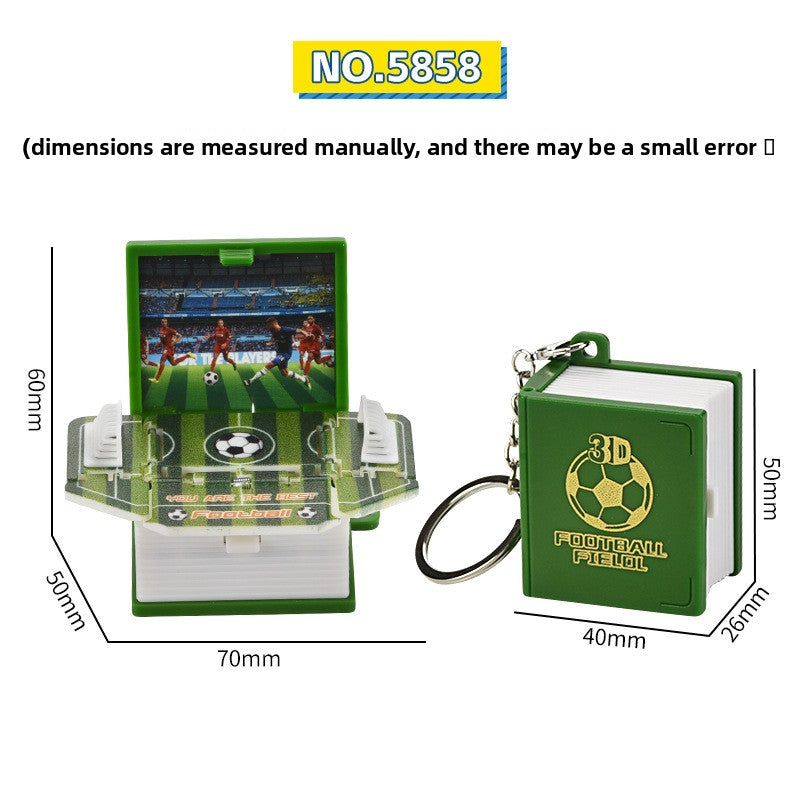 3D mini keychain