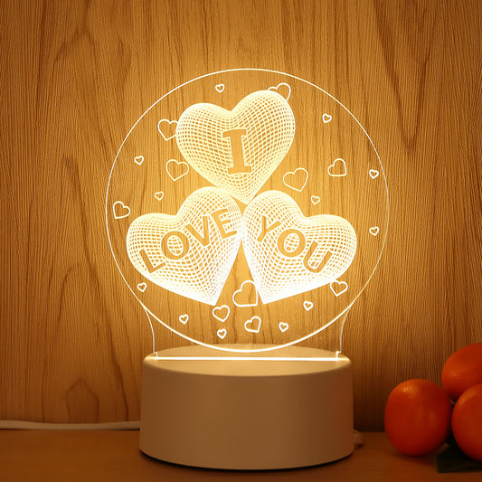 3d night light