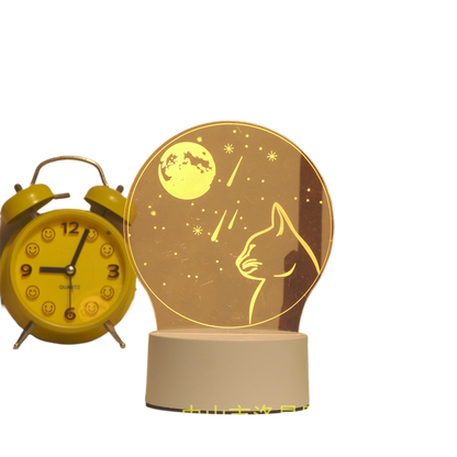 3d night light
