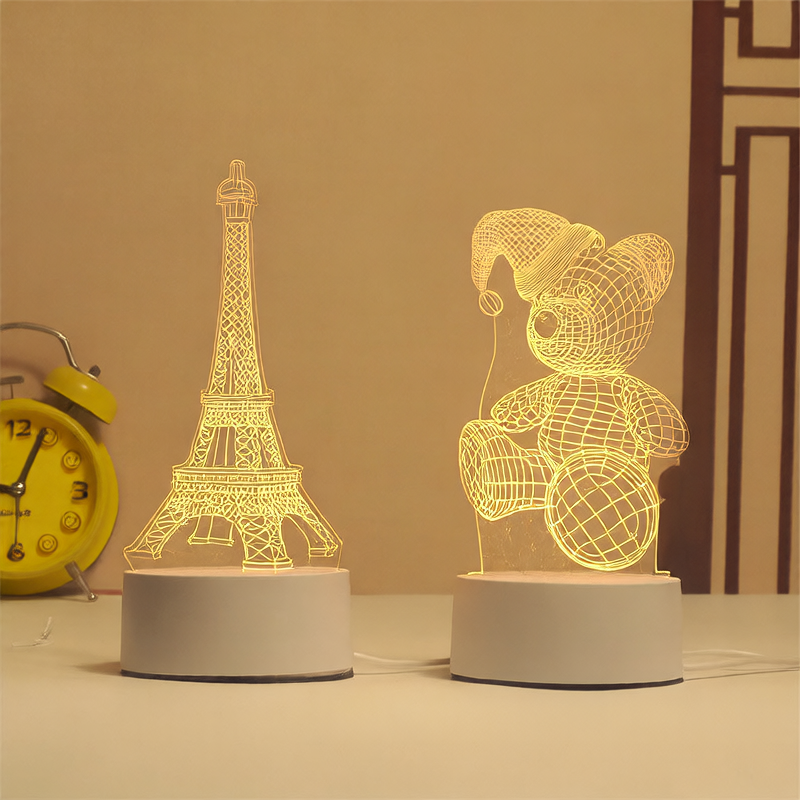 3d night light