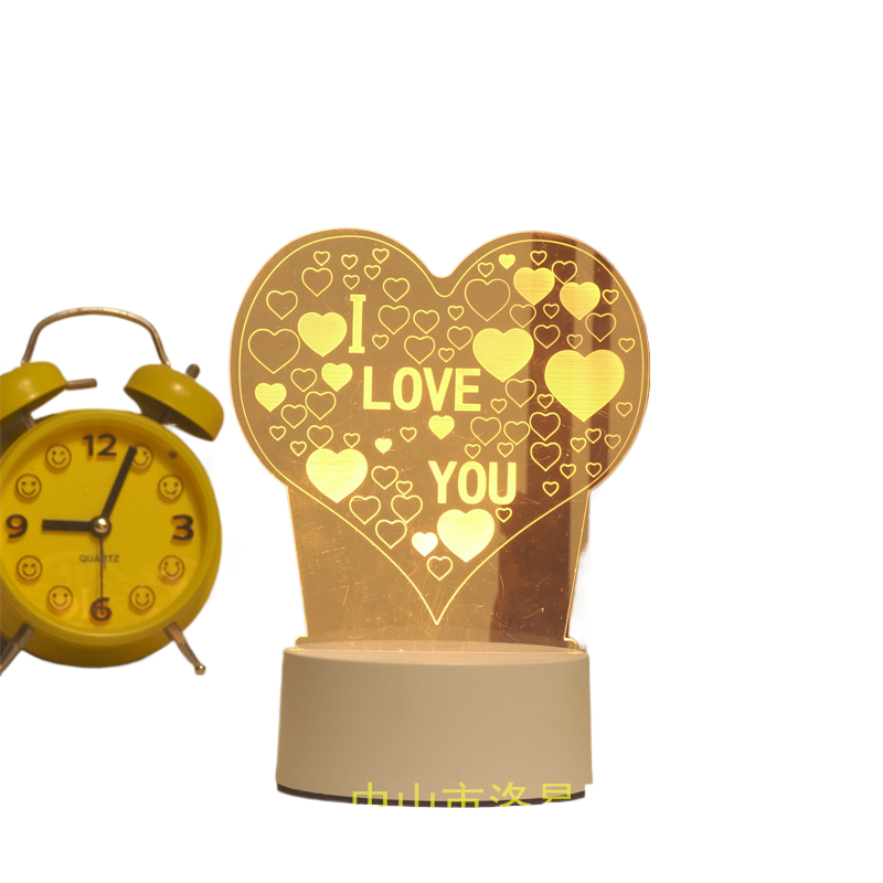 3d night light