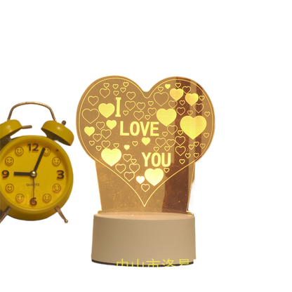 3d night light