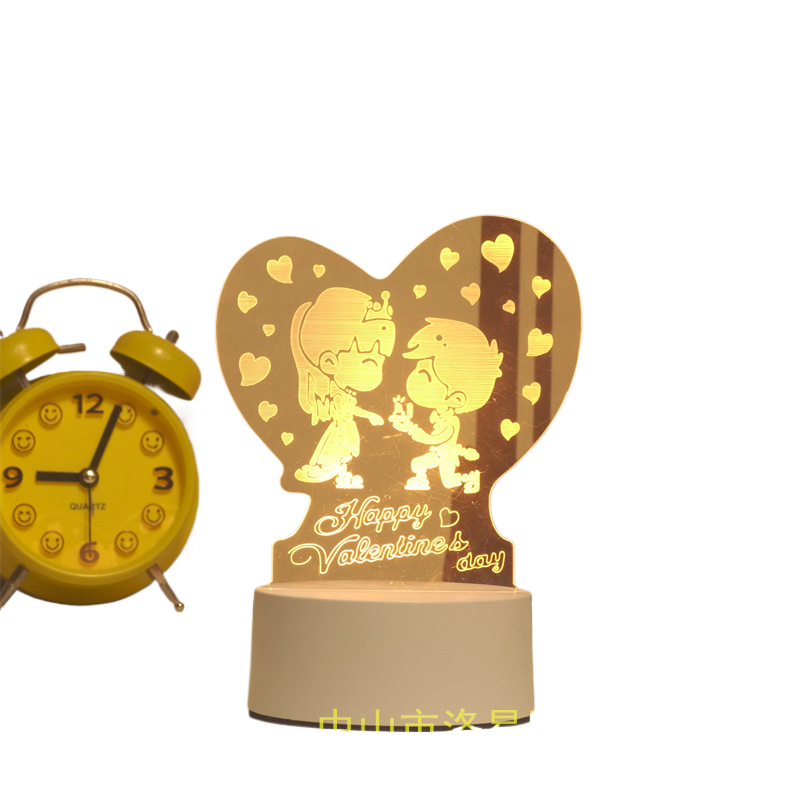 3d night light