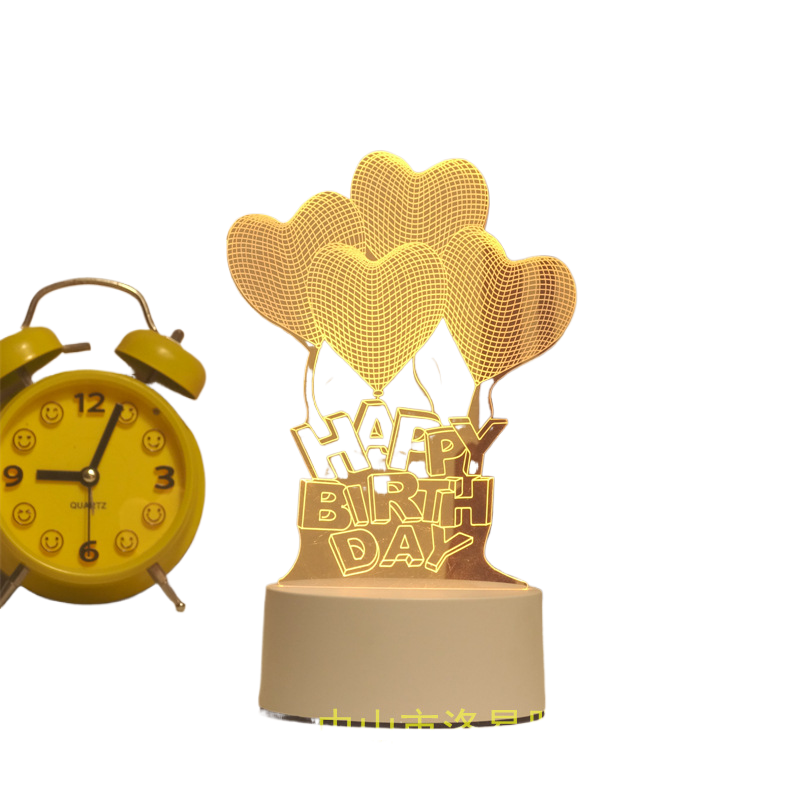 3d night light