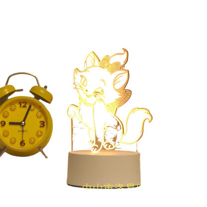 3d night light