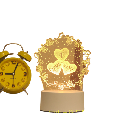 3d night light