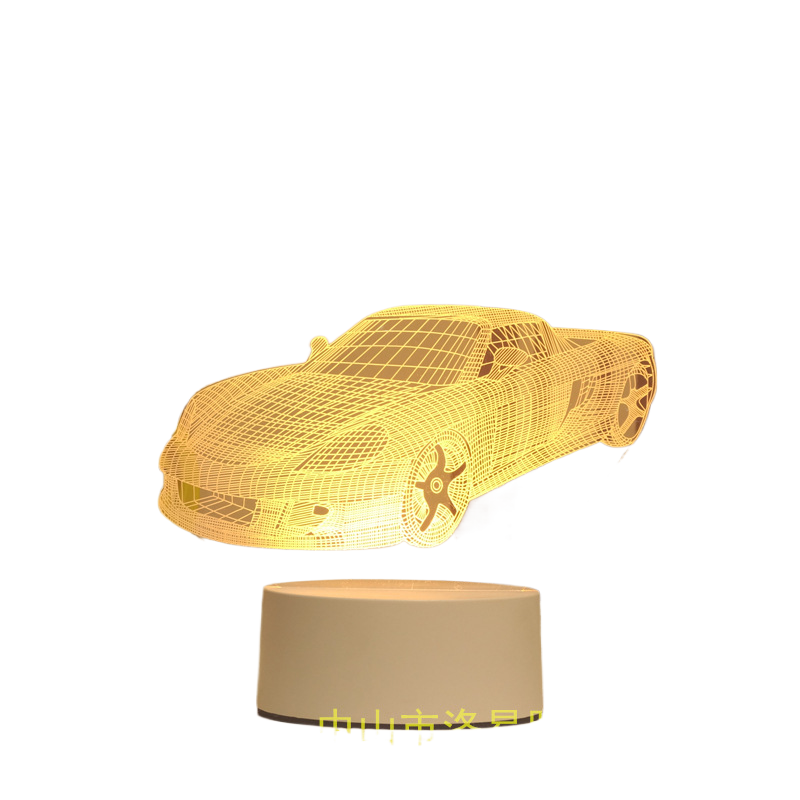 3d night light
