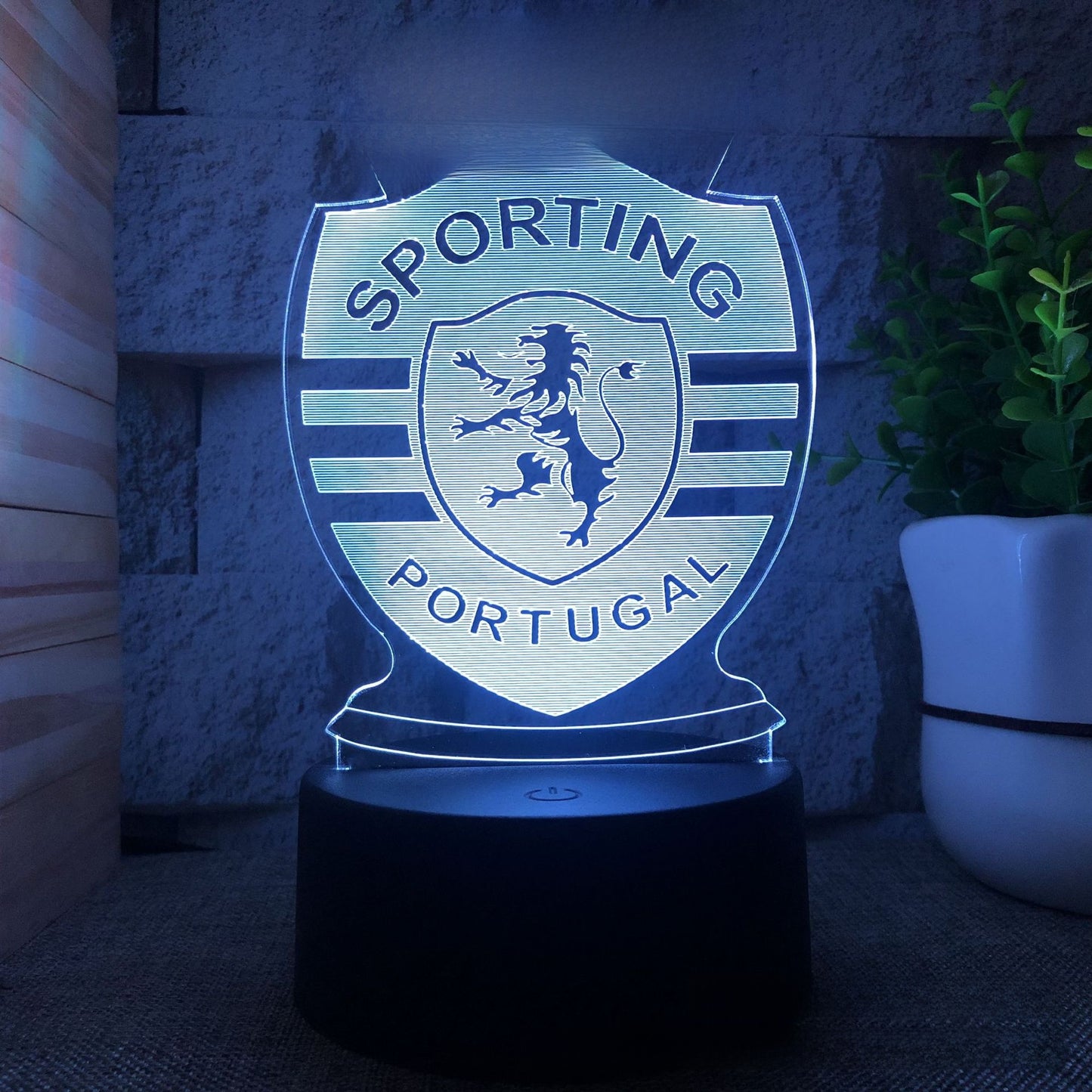 3D nightlight Football Club team logo