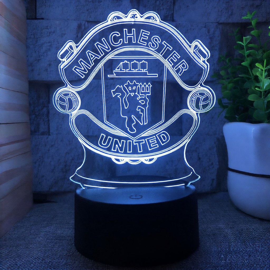 3D nightlight Football Club team logo