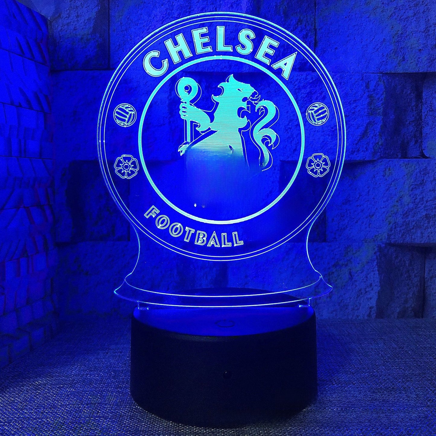 3D nightlight Football Club team logo