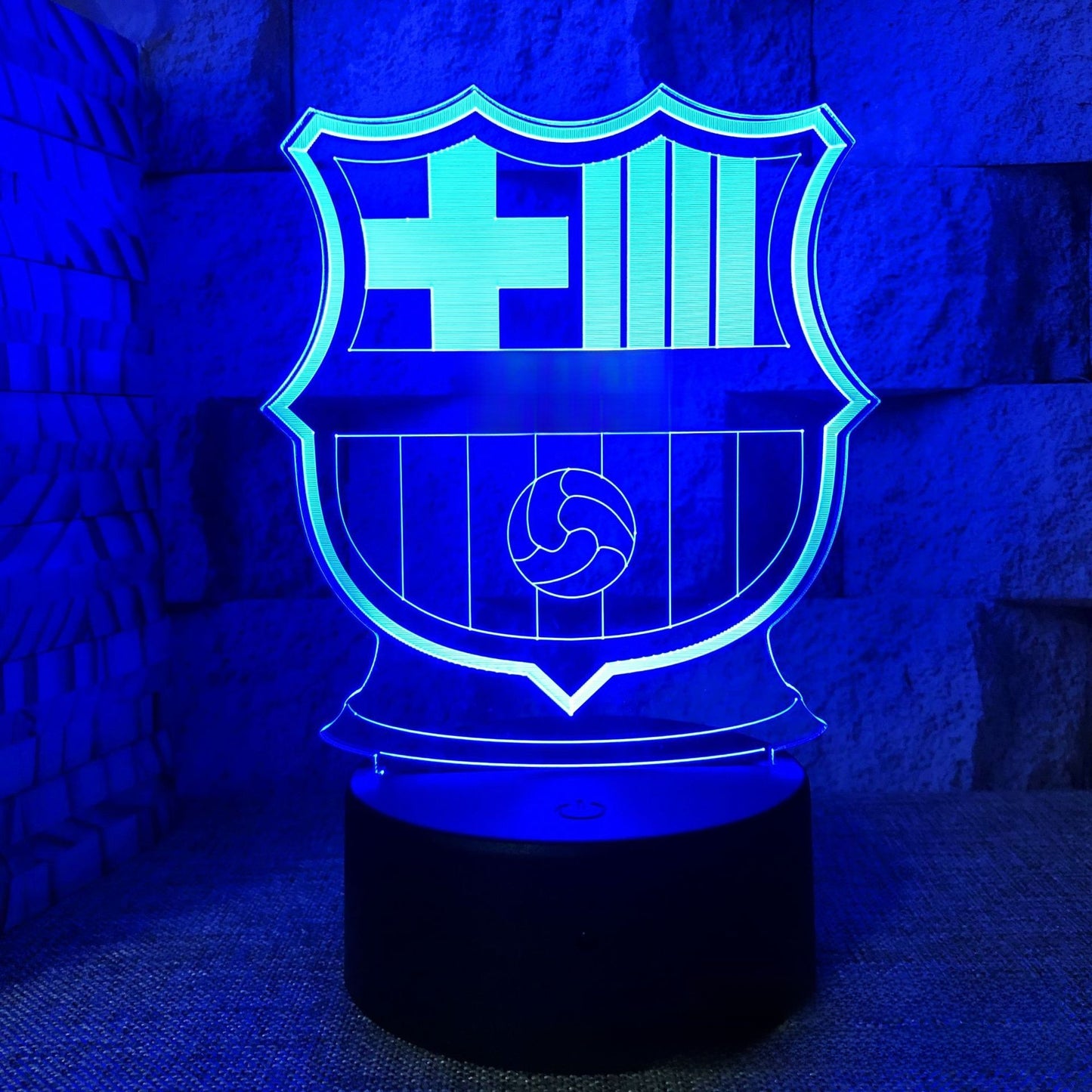 3D nightlight Football Club team logo