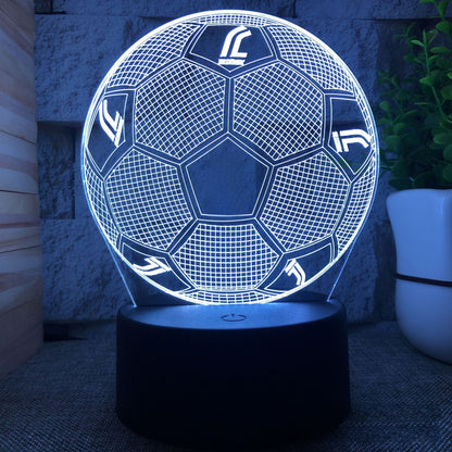 3D nightlight Football Club team logo
