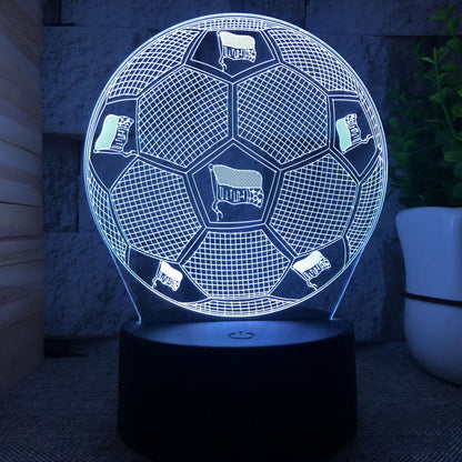 3D nightlight Football Club team logo