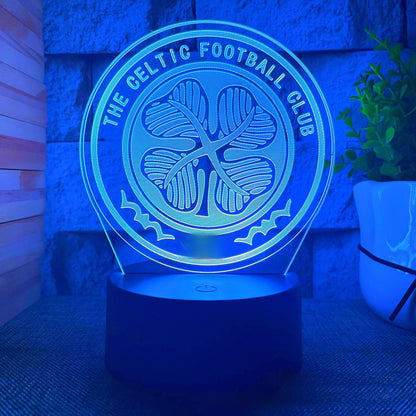 3D nightlight Football Club team logo