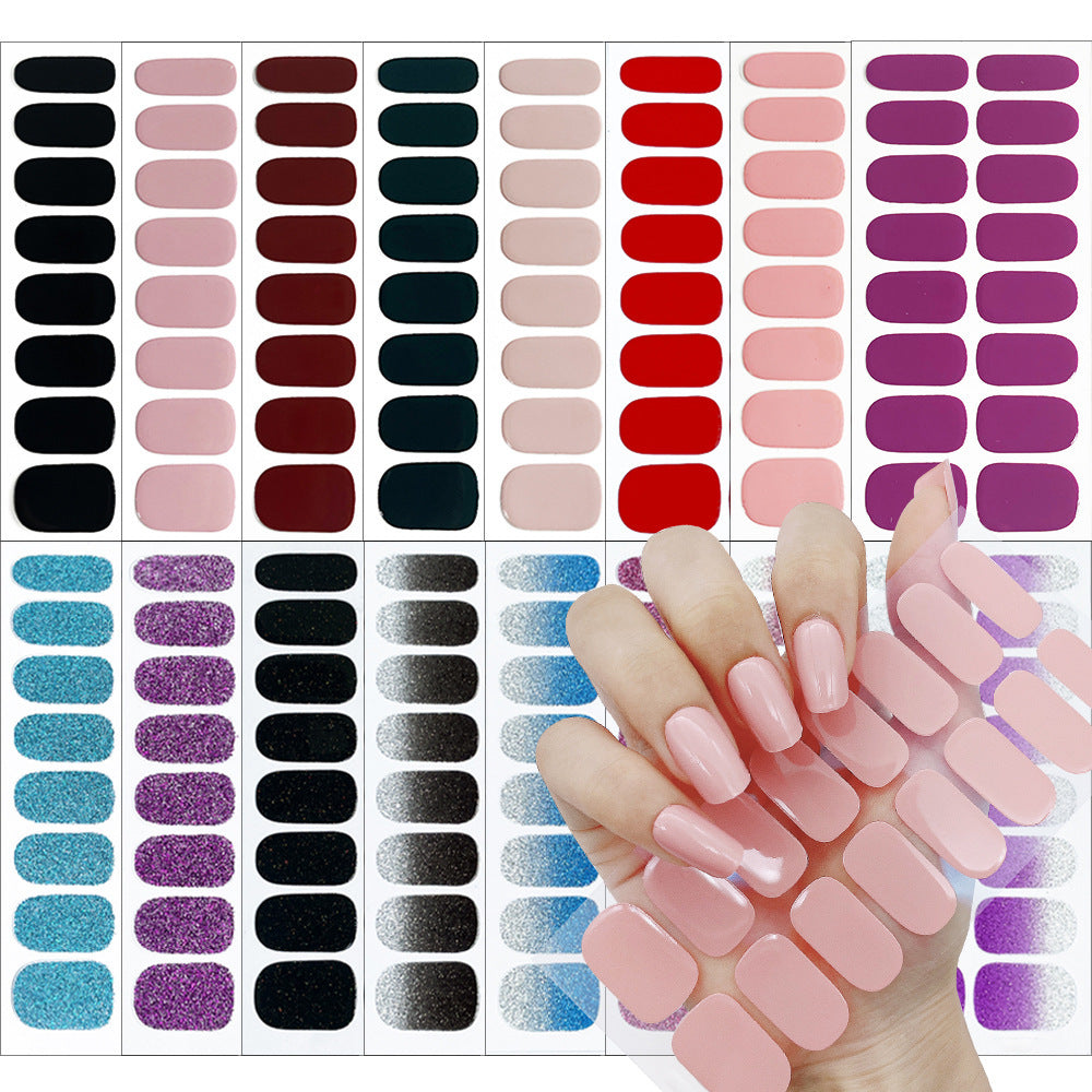 3D No-Bake Nail Stickers Full Coverage