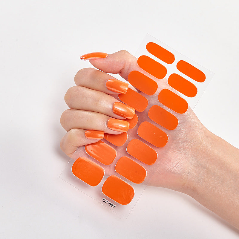 3D No-Bake Nail Stickers Full Coverage