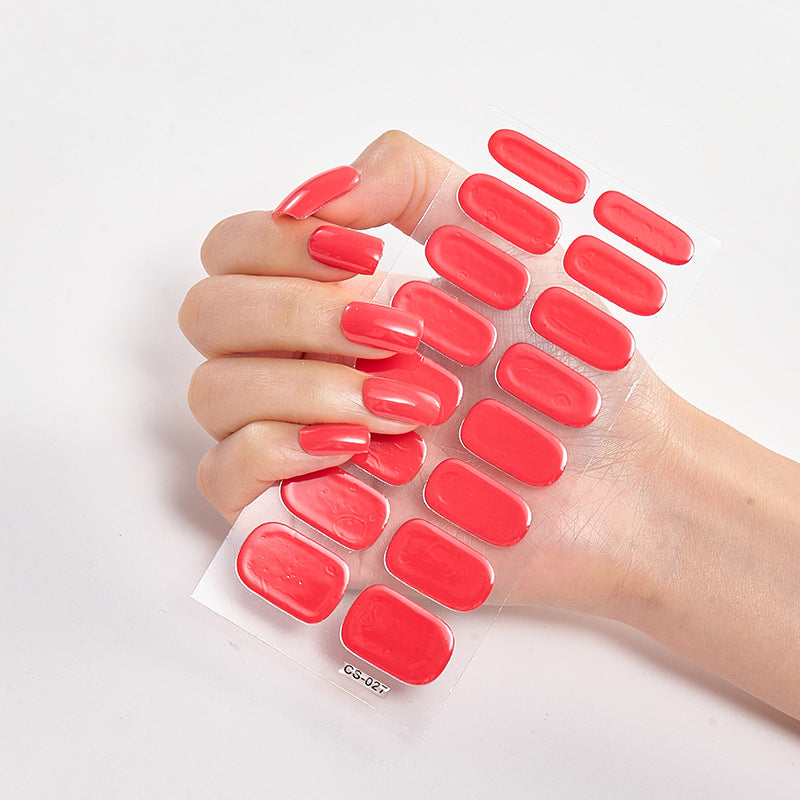 3D No-Bake Nail Stickers Full Coverage