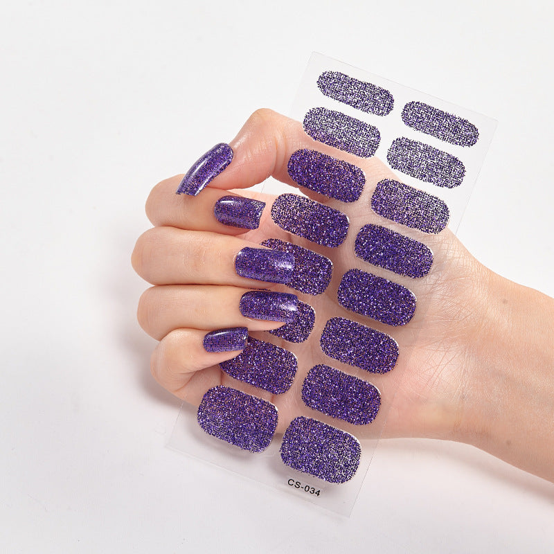 3D No-Bake Nail Stickers Full Coverage