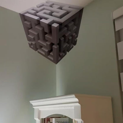 3D Optical Illusion Wall Stickers