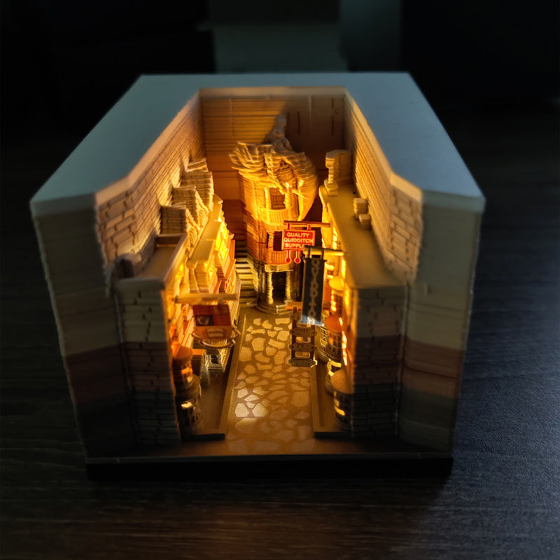 3D paper carving