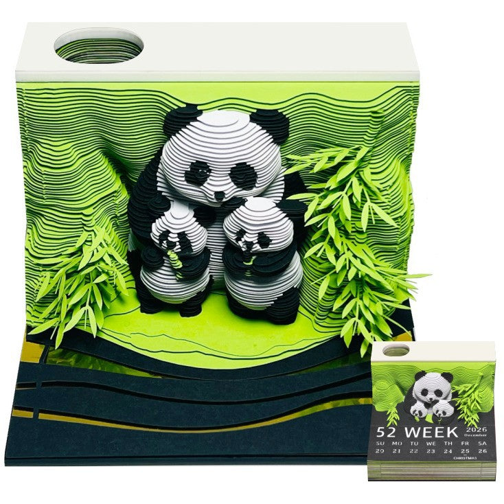 3D paper carving