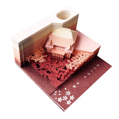 3D paper carving