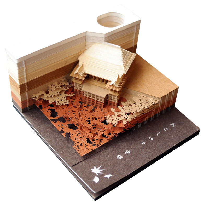 3D paper carving