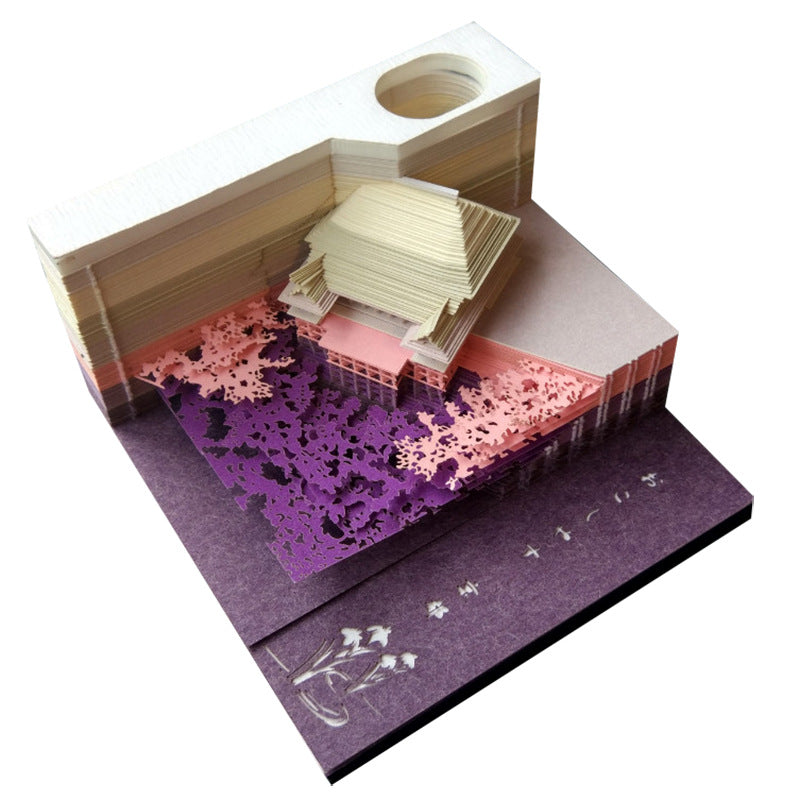 3D paper carving