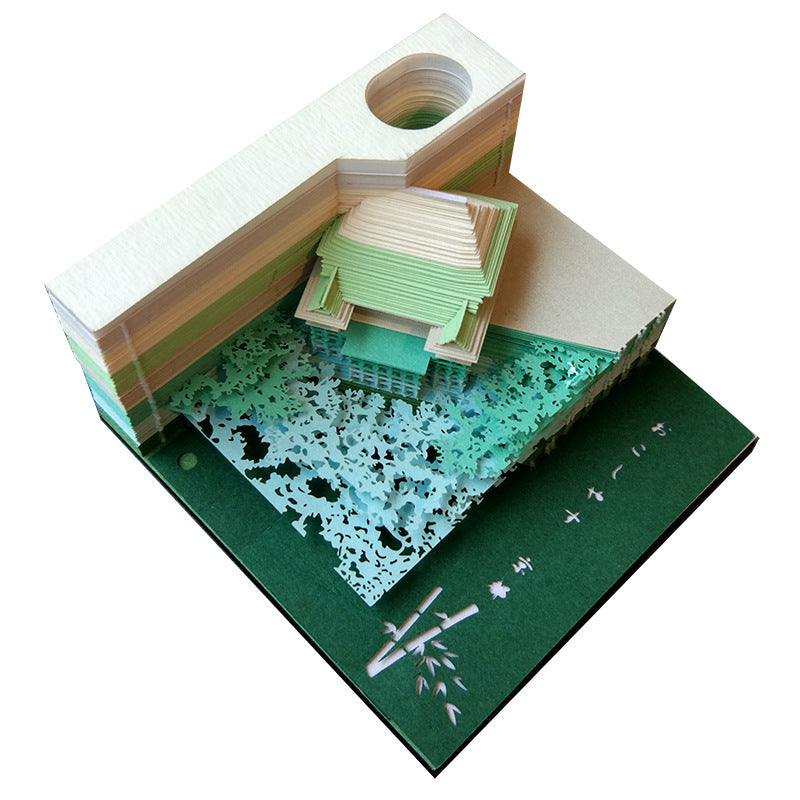 3D paper carving