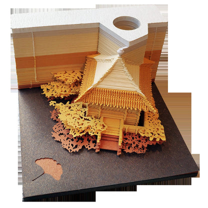 3D paper carving