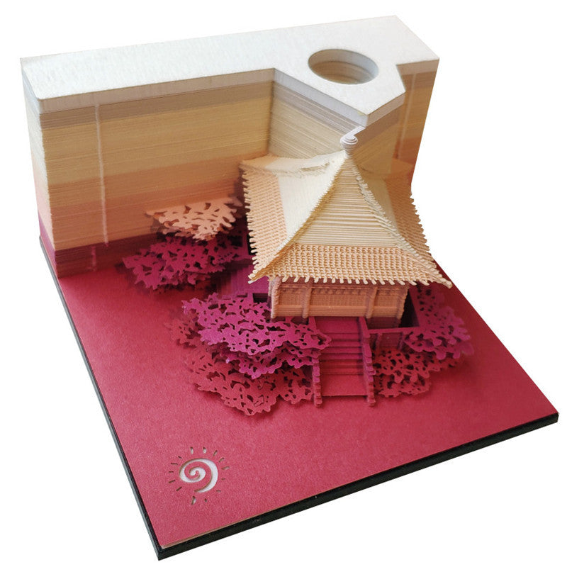3D paper carving