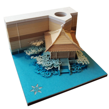 3D paper carving