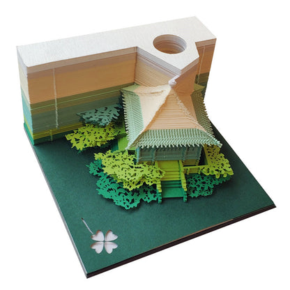 3D paper carving