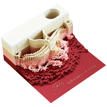 3D paper carving
