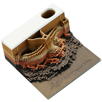 3D paper carving