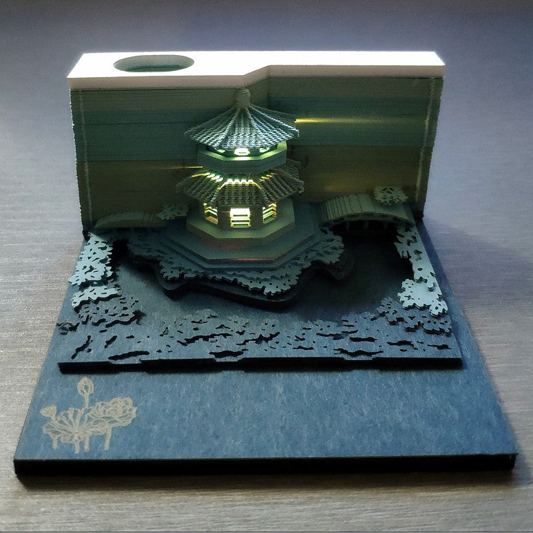 3D paper carving