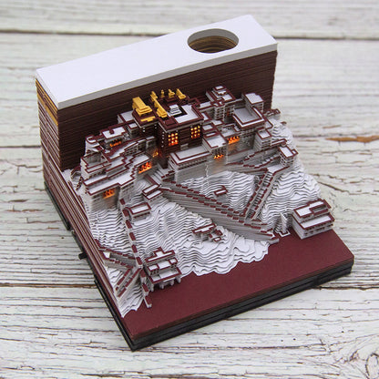 3D paper carving