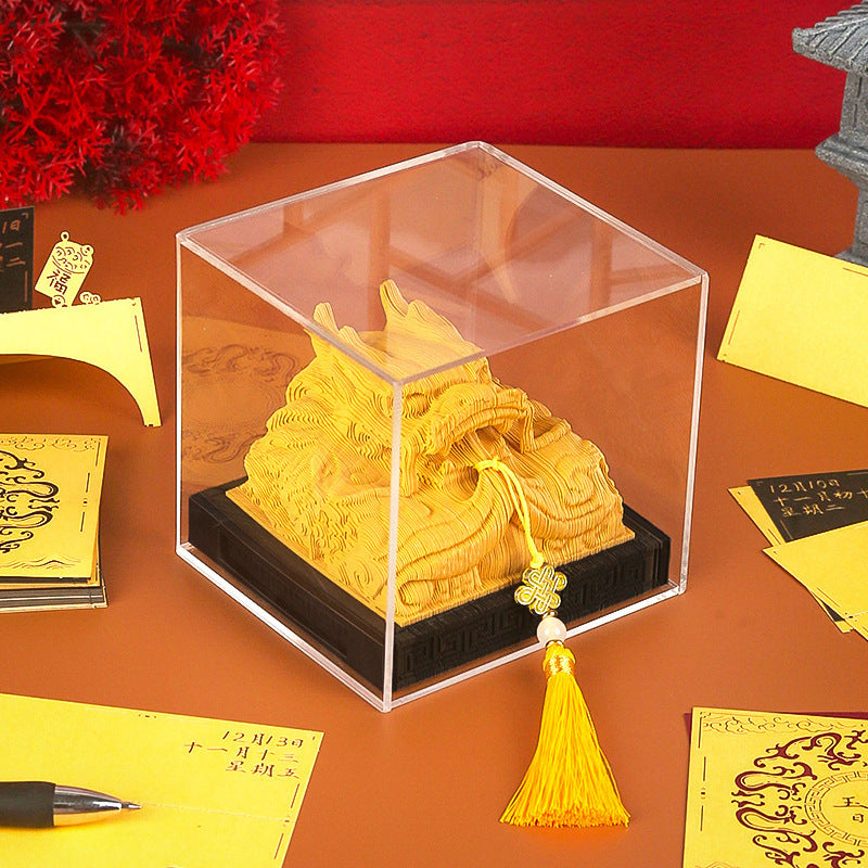 3D paper carving