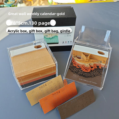 3D paper carving