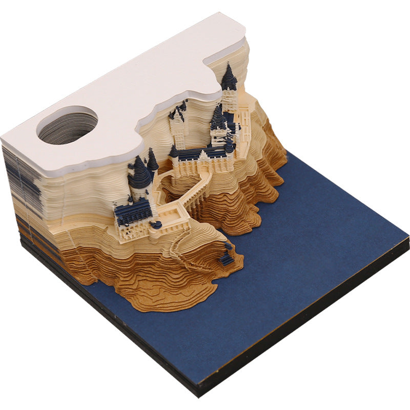 3D paper carving