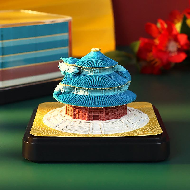 3D paper carving